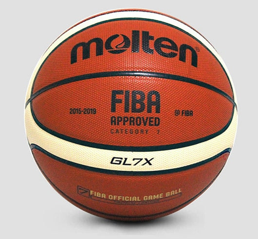 New Arrival Profession PU Leather Official Match Ball GL7X/GG7X/GP76/GT7/GW7/GM7X Size 7 Basketball