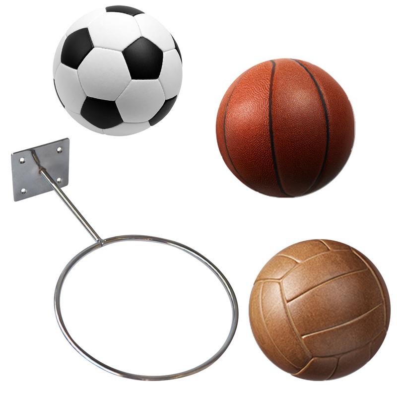 Soccers Holder Wall Mount Garage Basketball Storage Rack Display Ball Holder For Basketball Volleyball Medicine Ball Football