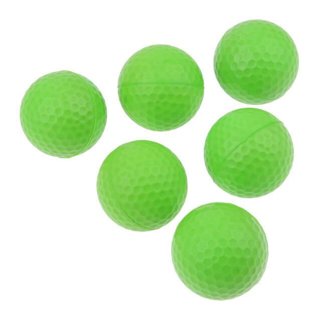 30 pcs/bag Practice ball  Indoor Outdoor Training Practice Golf Sports Elastic PU Foam Balls Free Shipping