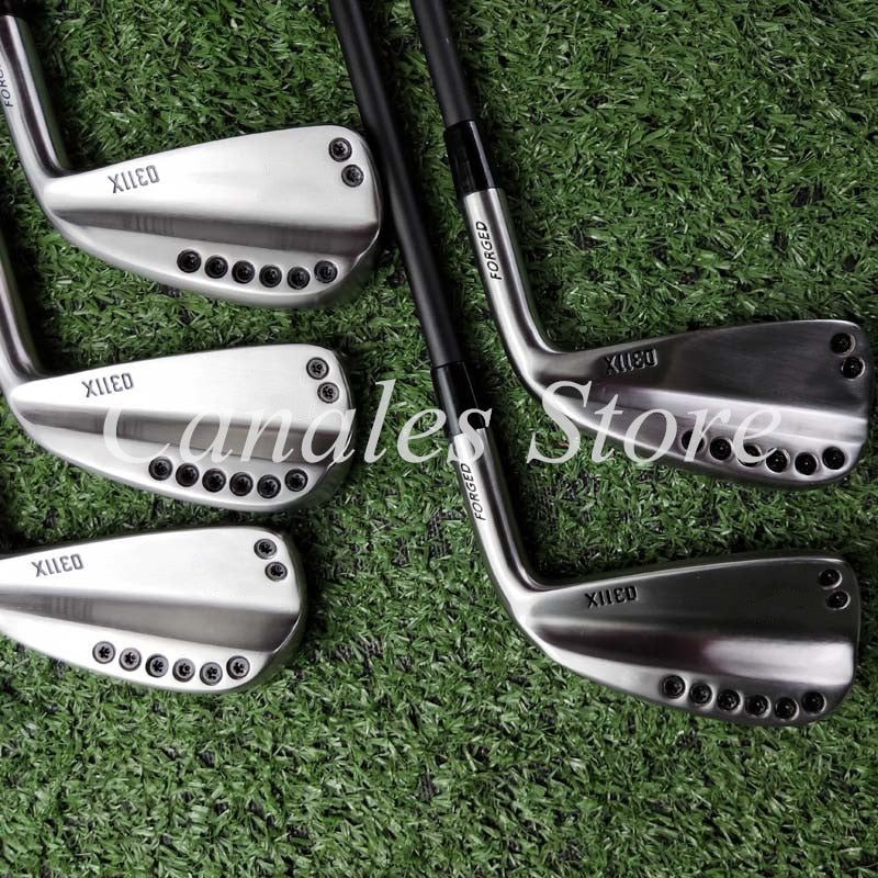 Golf Clubs 0311x Driving Irons  Silvery/black Golf Forged Irons Clubs Golf 1-5, R / S Head Cover Steel Shaft