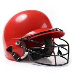 Baseball helmet hit helmet binaural baseball helmet wear mask shield head protector face softball