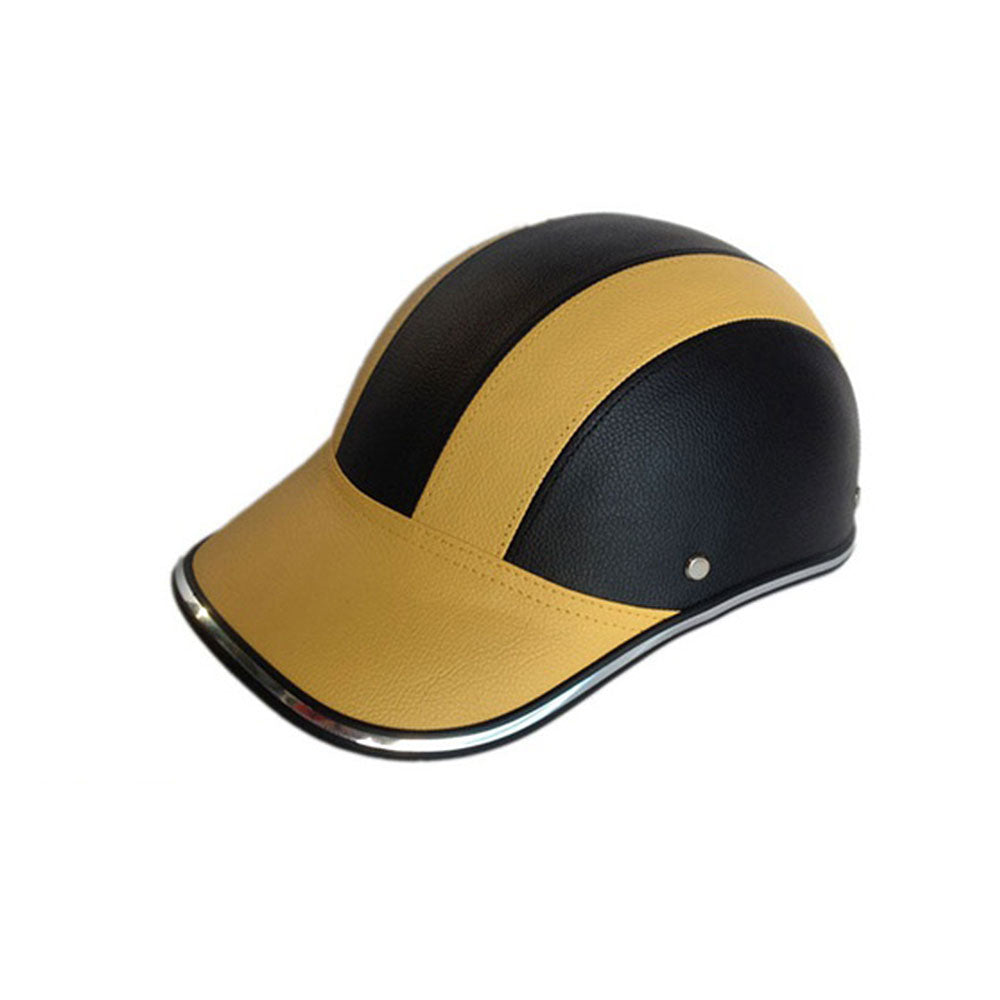 Baseball Cap Safety Hat 30-46cm 4 Colors Sports Crashworthy Riding Helmet Hats Outdoor Anti-Vibration ABS+PU Craniacea Racing