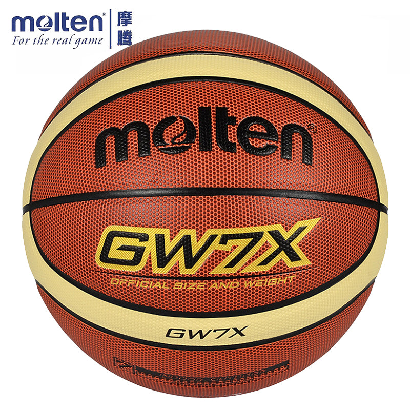 Original Molten Basketball Ball GW7X Brand High Quality Genuine Molten PU Material Official Size7 Basketball