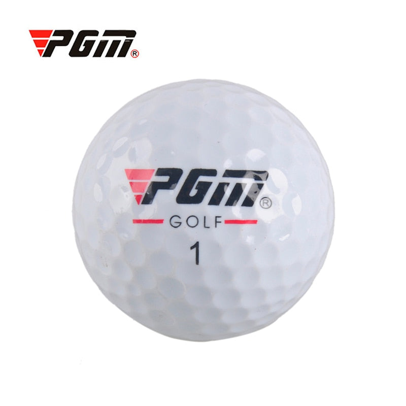 PGM Outdoor Sport Golf Game Training Match Competition Rubber Three Layers High Grade Golf Ball White
