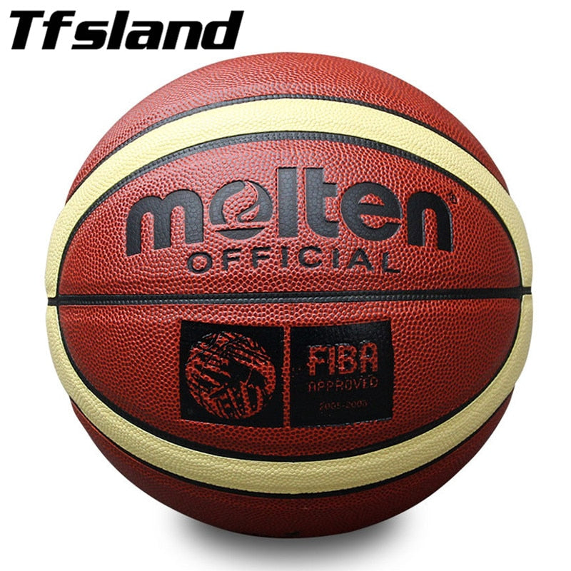 Size 7 Official New PU Leather Basketball Men Non-slip Ball Outdoor Indoor Sports Training Ballon Gym Equipment Homme Basketball