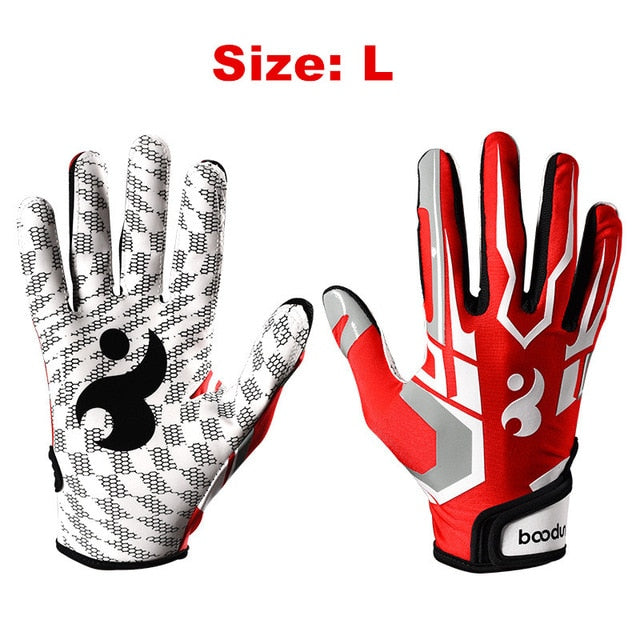 BOODUN Pro Baseball Batting Glove for Men Women Anti Slip PU Leather Softball Sport Gloves Baseball Hitter Gloves Equipment