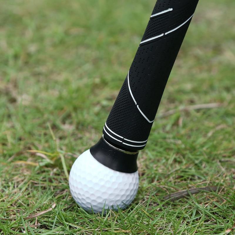 Mini Rubber Golf Ball Pick Up Putter Grip Retriever Tool Suction Cup Pickup Screw Golf Training Aids Sucker Tool Golf Accessory