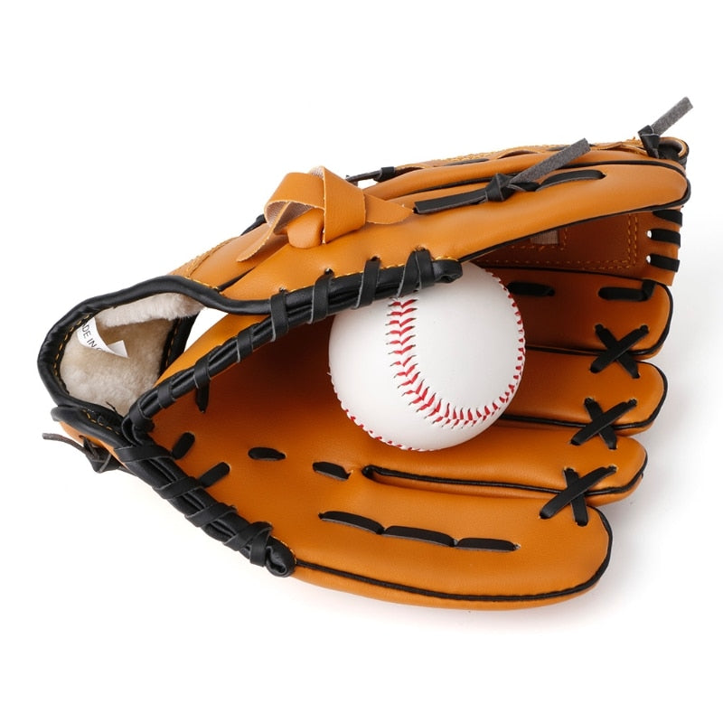 1PC 10.5'' Baseball Glove Softball Mitts Training Practice Sports Outdoor Left Hand