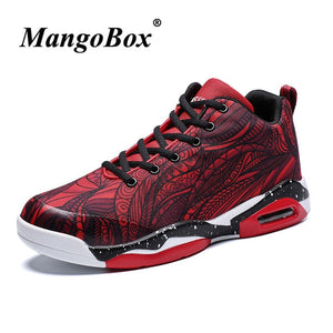 Mid-Top Mens Basketball Shoes Big Size Outdoor Sport Shoes Designer Sneakers Purple Red Basketball Shoes Kids Boys Gym Sneakers