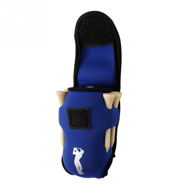 Outdoor Portable Mini Golf Bag 4 Tees and 2 Balls Holder Neoprene Mini Waist Bag Sports Tool Pack Balls Tees Accessories #127