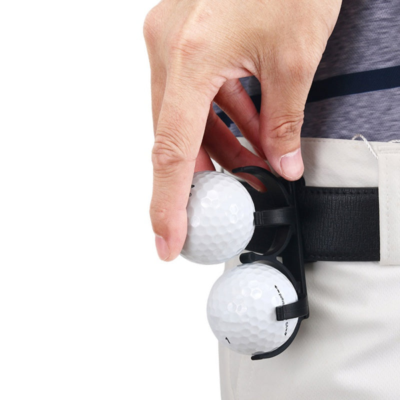 New Golf clip Golf Ball Holder Clip Organizer Golfer Golfing Sporting Training Tool Accessory